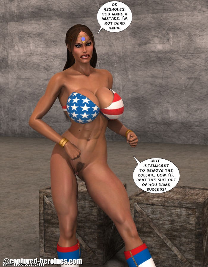 Captured-Heroines Comics - Lady Liberdade - Página 197
