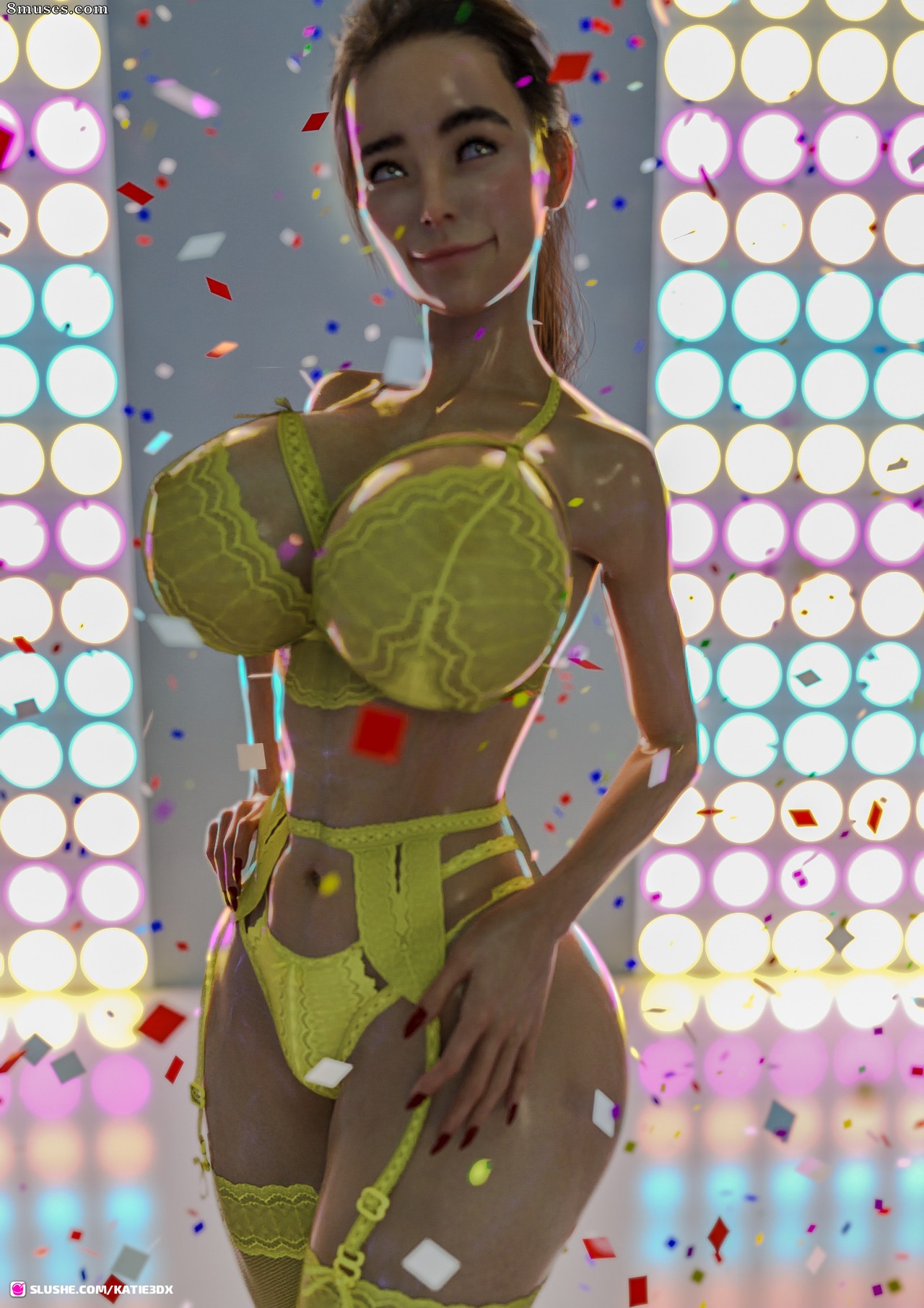 Katie3DX - Happy 4th Of July - Page 1