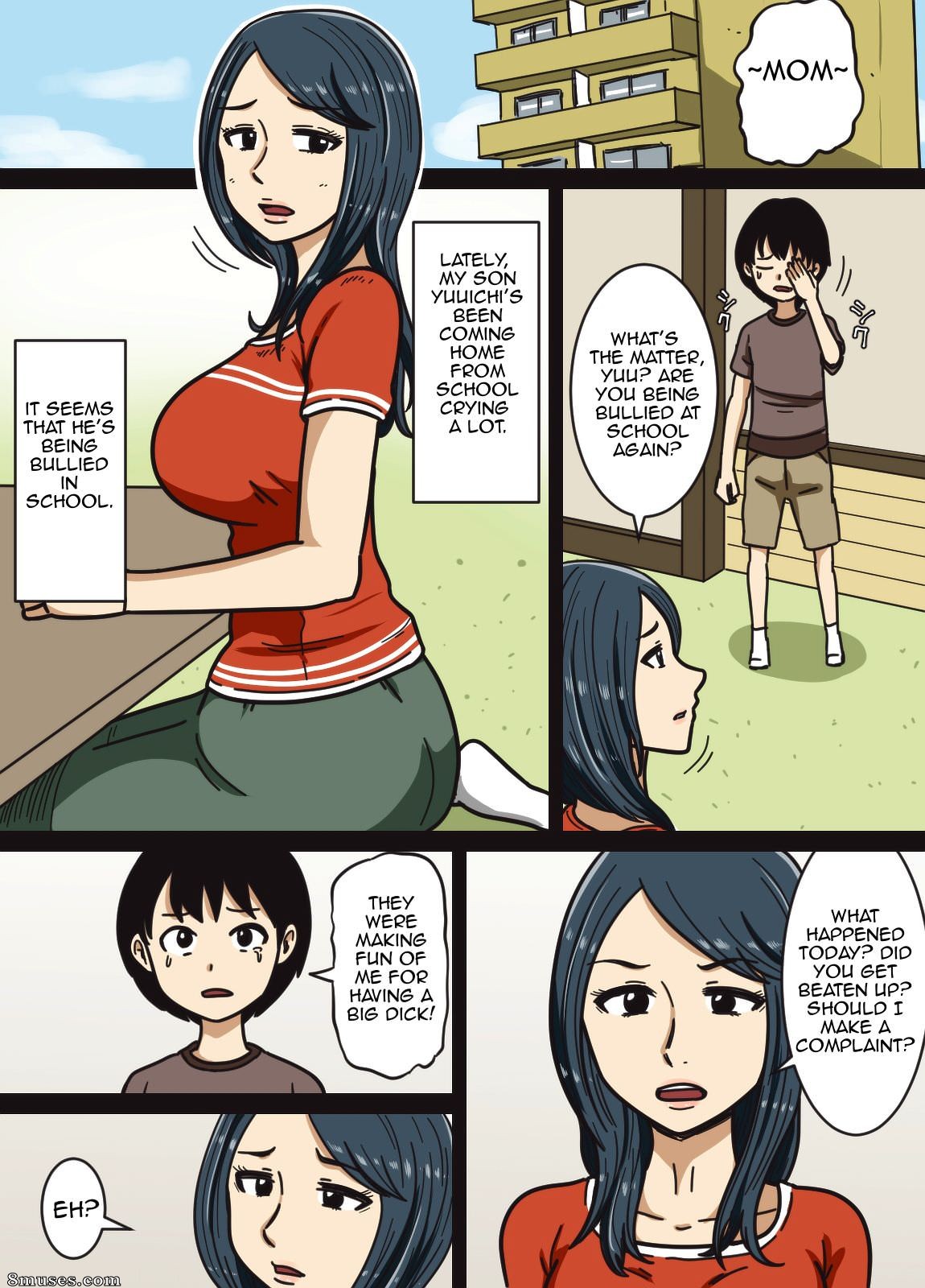 Page 2 | Hentai-and-Manga-English/Mikan-Dou/Musuko-no-Musuko-ga-Dekai-My -Sons-Dick-is-Big | 8muses - Sex Comics