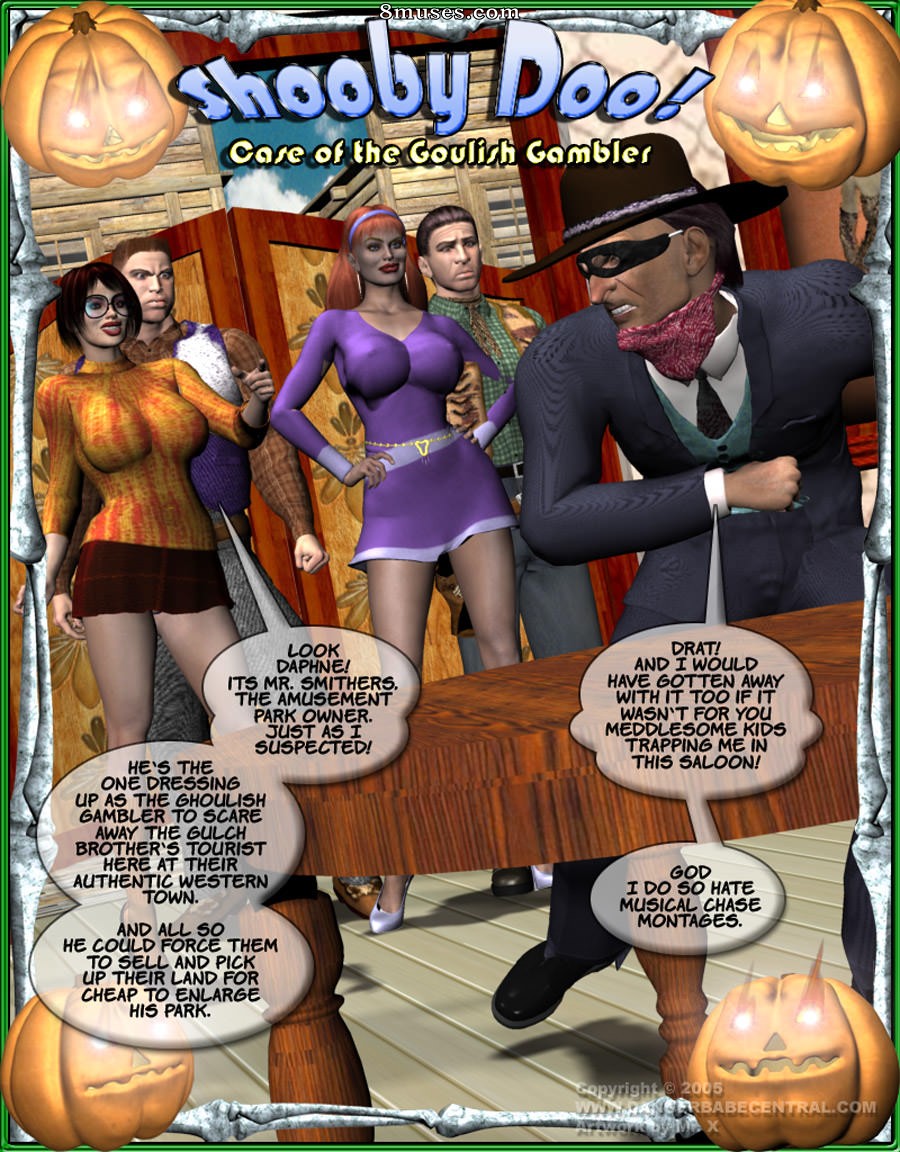 3D - Shooby Doo - Case of the Goulish Gambler - Page 1