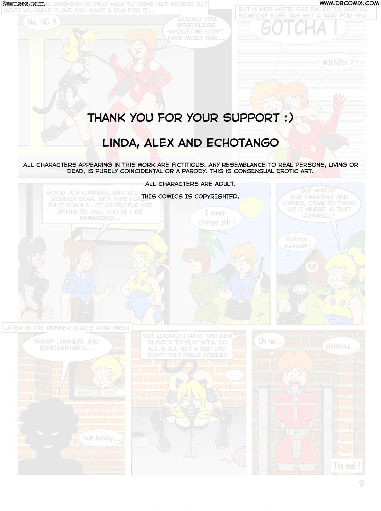 DBComix - Deviant Bondage Comics - Lunagirl Visits Asylum - Page 39
