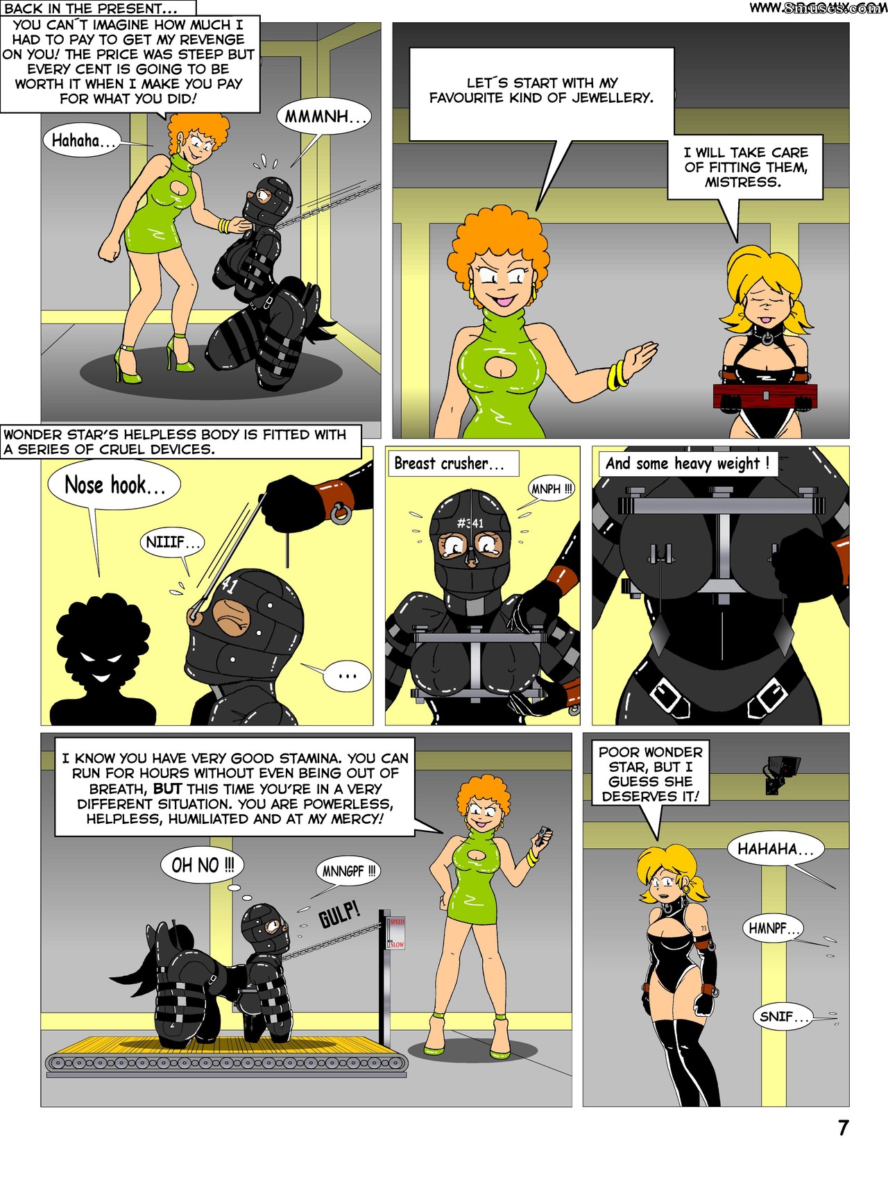 DBComix - Deviant Bondage Comics - Menina lua visita o hospício - Página 26