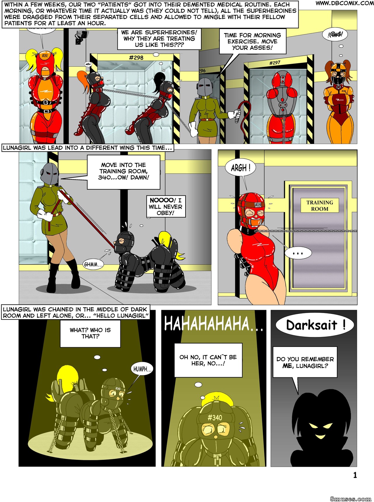 DBComix - Deviant Bondage Comics - Chica lunática visita el manicomio - Página 20