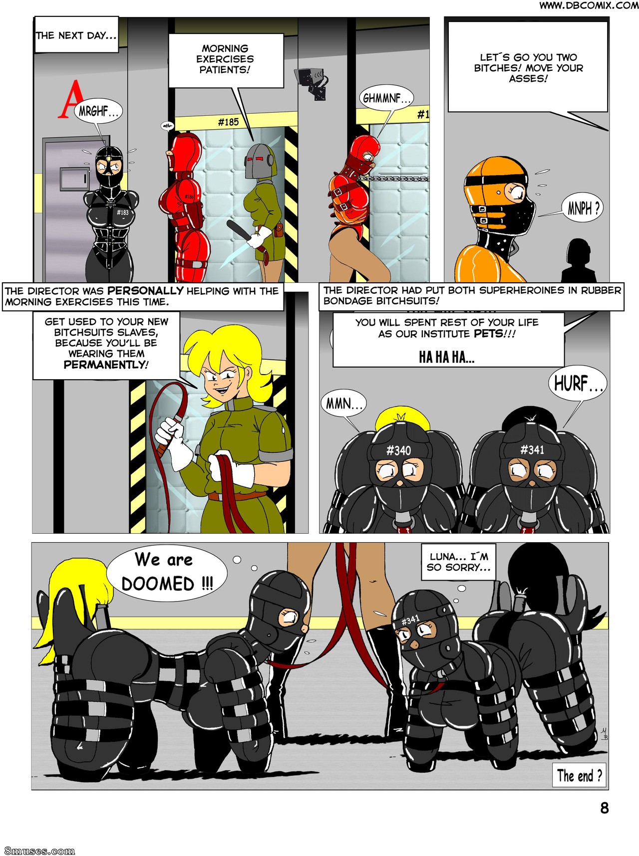 DBComix - Deviant Bondage Comics - Menina lua visita o hospício - Página 19