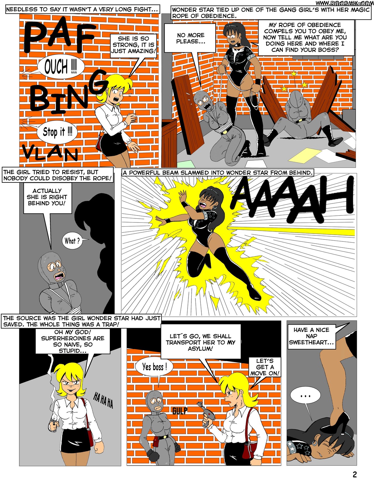 DBComix - Deviant Bondage Comics - Lunagirl Visits Asylum - Page 3