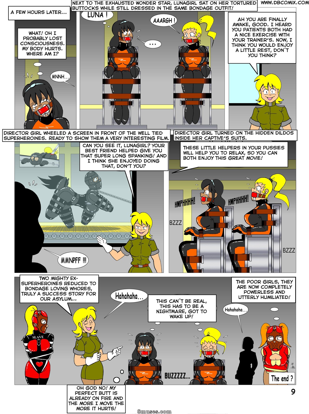 DBComix - Deviant Bondage Comics - Lunagirl Visits Asylum - Page 28