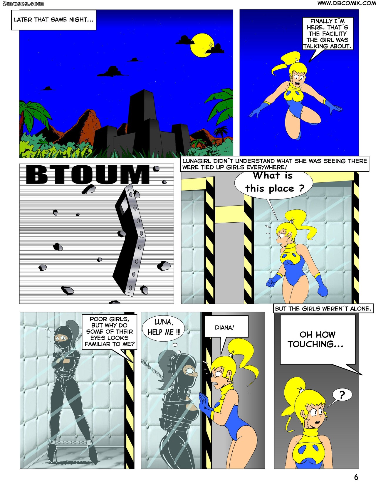 DBComix - Deviant Bondage Comics - Lunagirl visite l'asile - Page 16