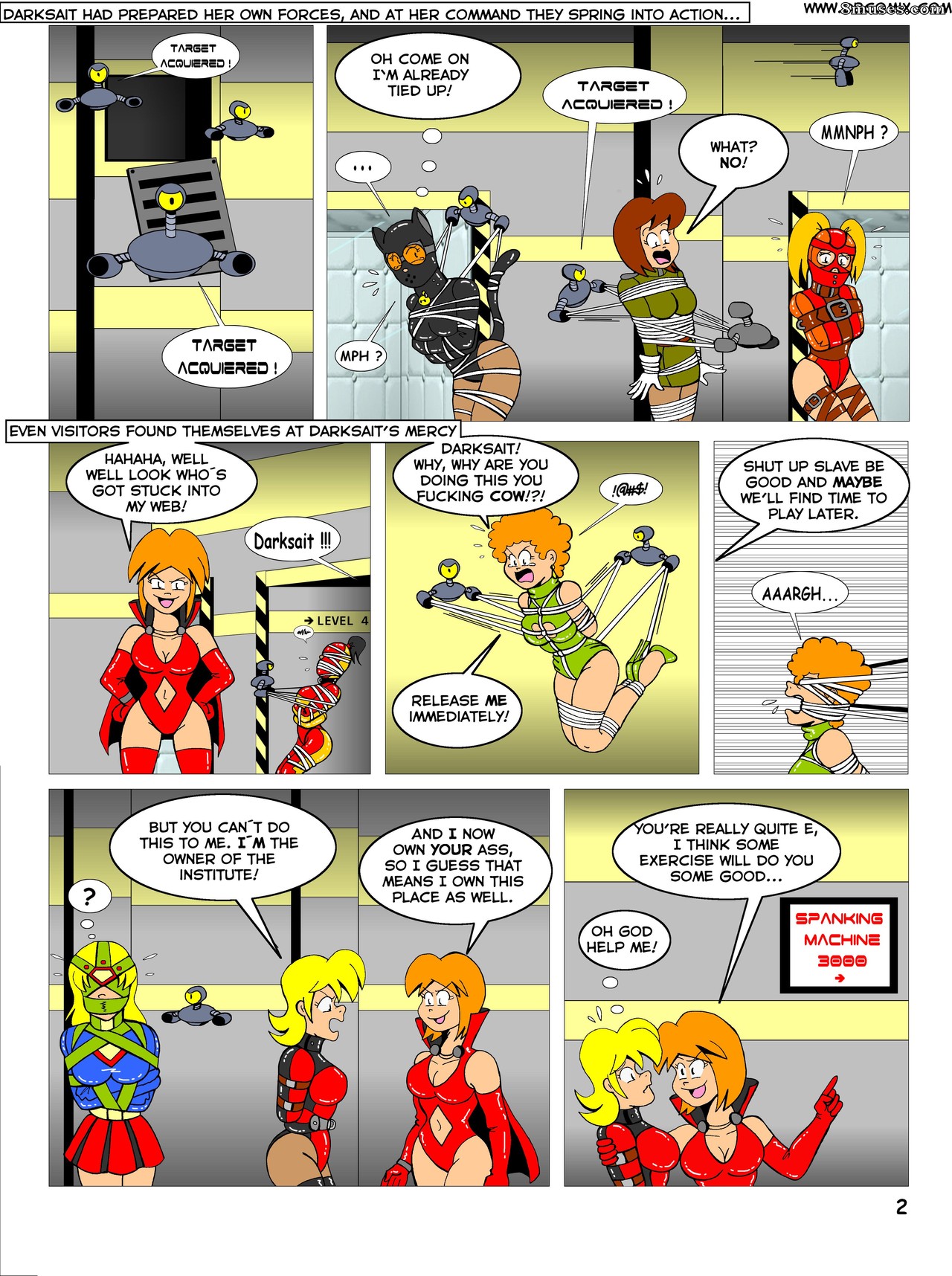 DBComix - Deviant Bondage Comics - Menina lua visita o hospício - Página 31