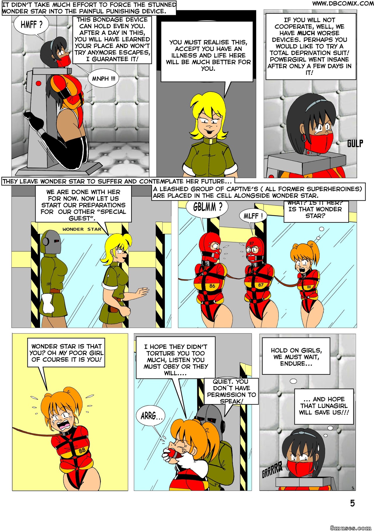 DBComix - Deviant Bondage Comics - Menina lua visita o hospício - Página 6