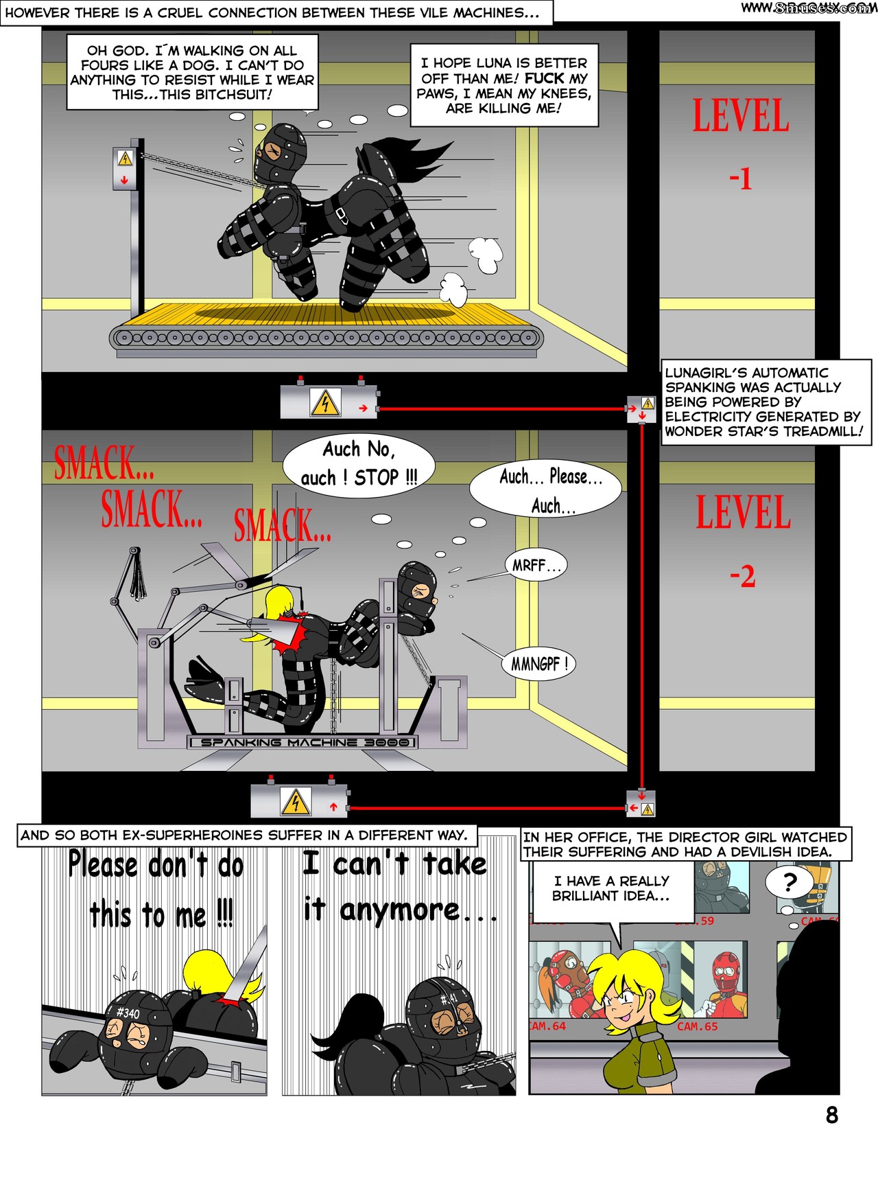 DBComix - Deviant Bondage Comics - Menina lua visita o hospício - Página 27