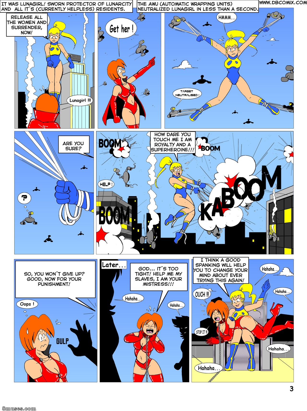 DBComix - Deviant Bondage Comics - Lunagirl Visits Asylum - Page 22