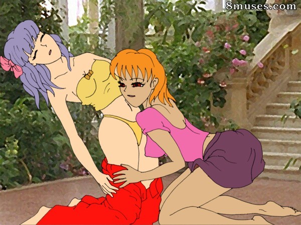 Cartoon Valley - Lesbian games of two sexy girlss near the pool - Page 3