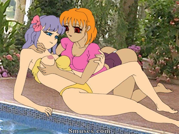 Cartoon Valley - Lesbian games of two sexy girlss near the pool - Page 4