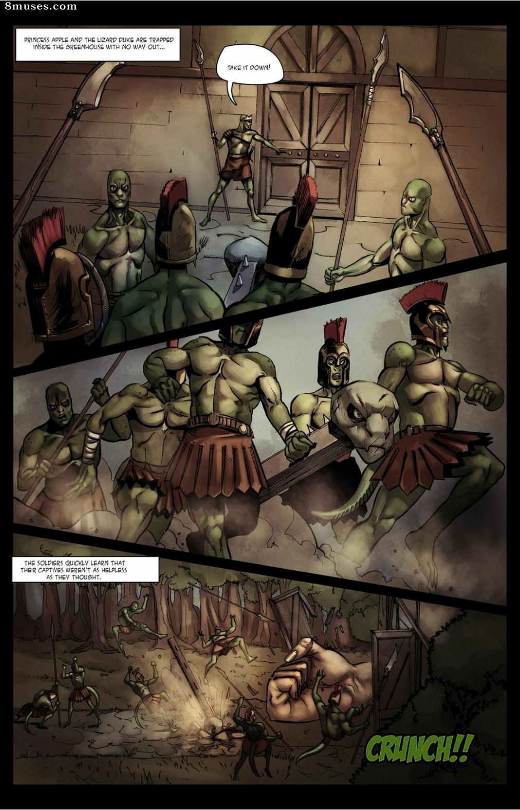 Princess Apple and the Lizard Kingdom - Issue 3 - Page 1