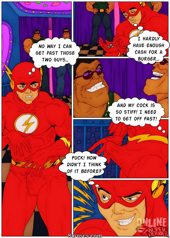 Online Superheroes Comics - Flash dans une maison close - Page 3
