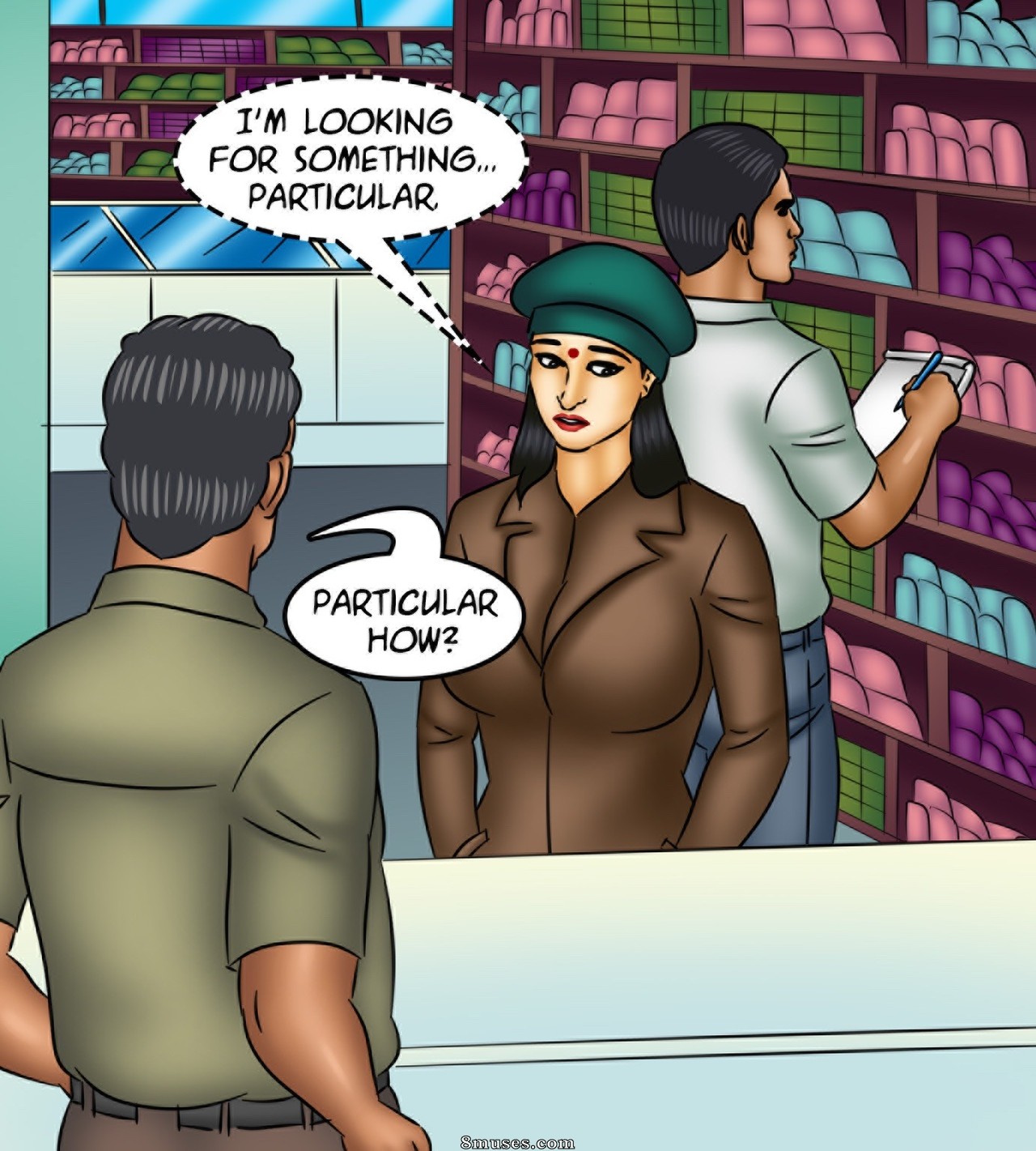 Kirtu.com Comics - Savita Bhabhi - Episódio 124 - Compras de orgasmo - Página 40