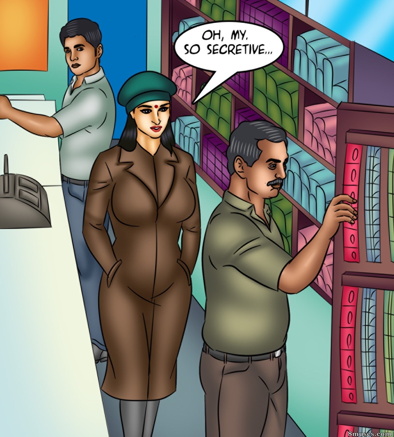 Kirtu.com Comics - Savita Bhabhi - Episode 124 - Orgasm-shopping - Page 45