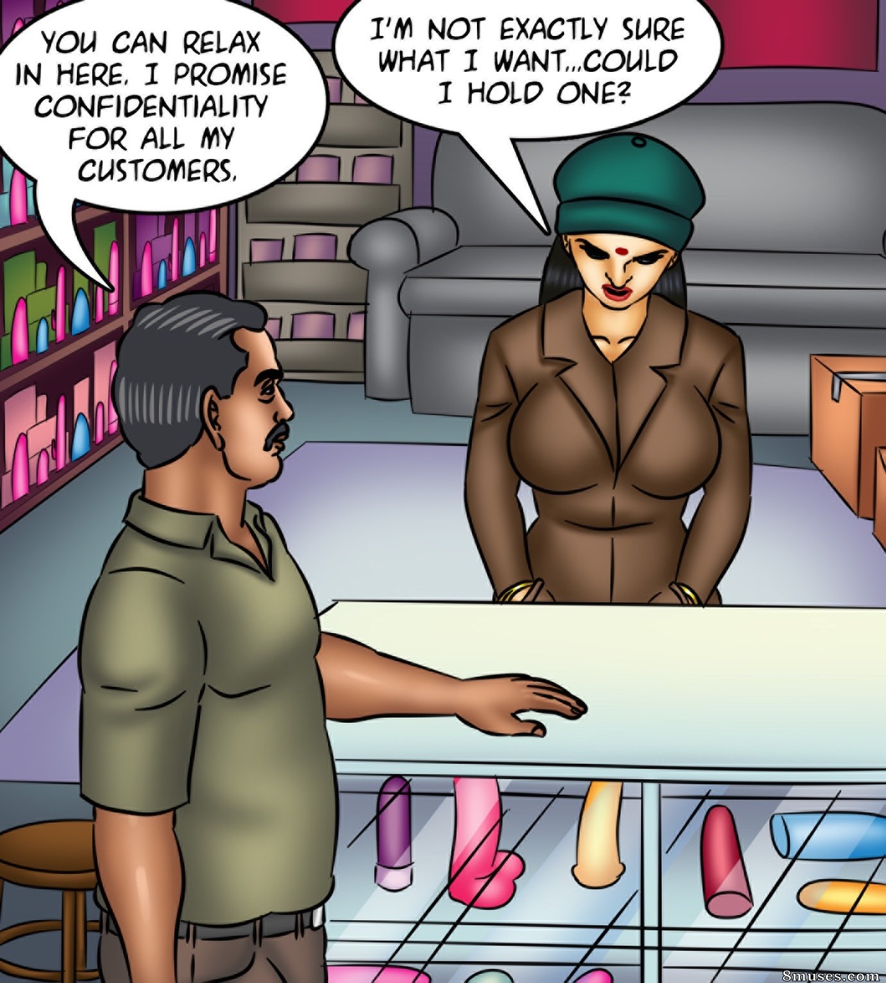 Kirtu.com Comics - Savita Bhabhi - Episode 124 - Orgasm-shopping - Page 46