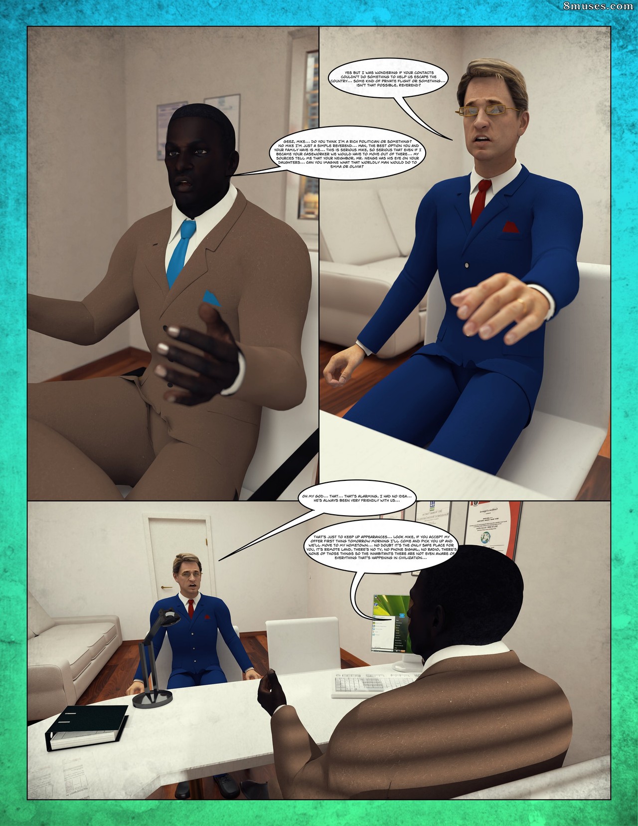 Moiarte Comics - Black Takeover - Tribal White Family - Page 5