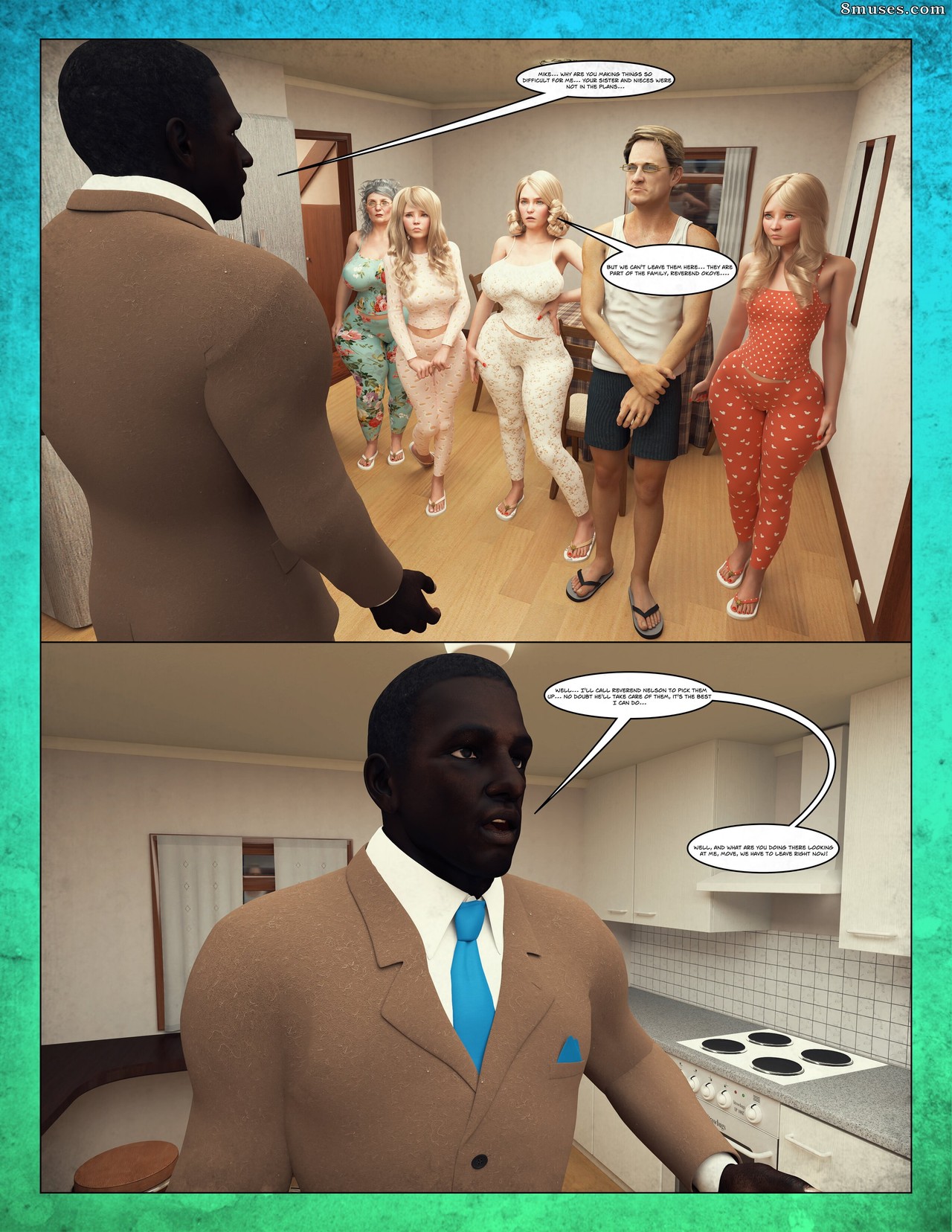 Moiarte Comics - Black Takeover - Tribal White Family - Page 8