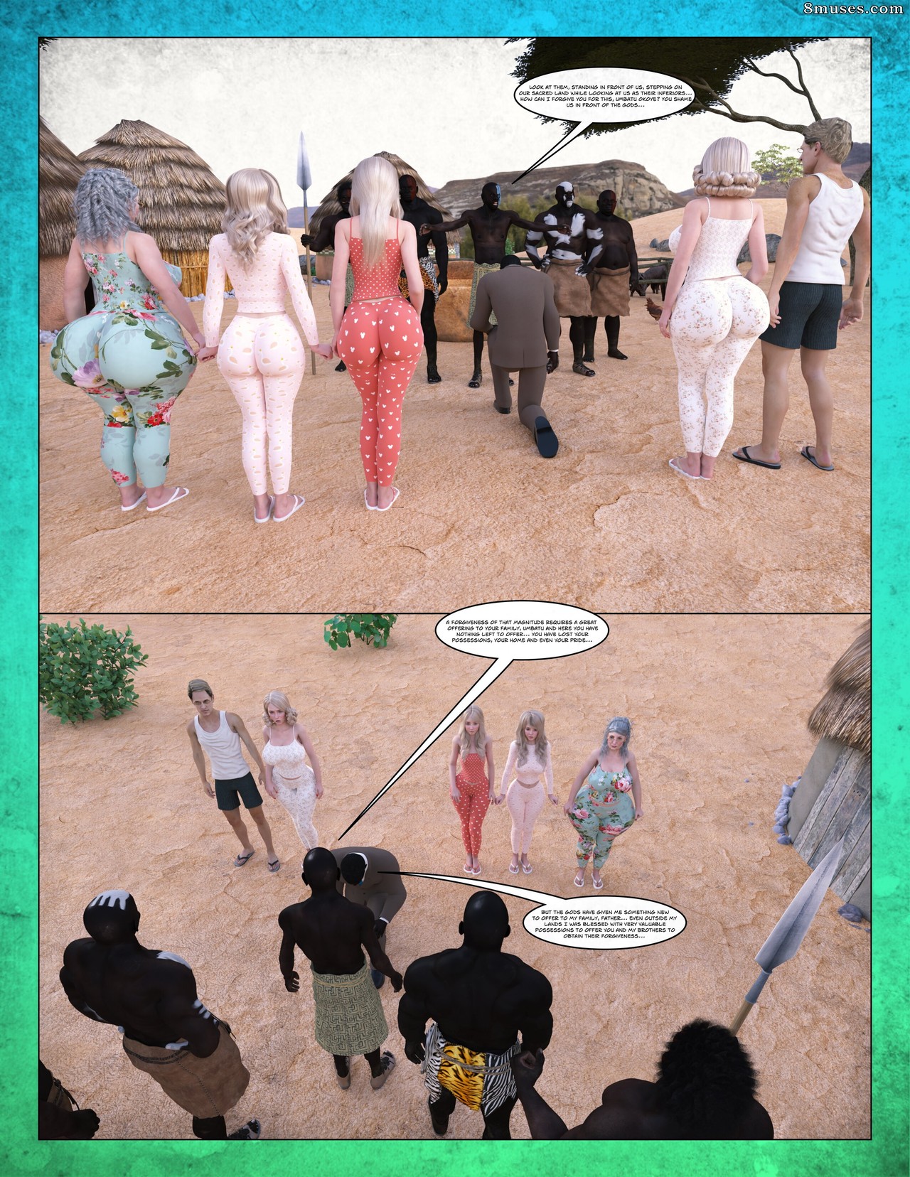 Moiarte Comics - Black Takeover - Tribal White Family - Page 12