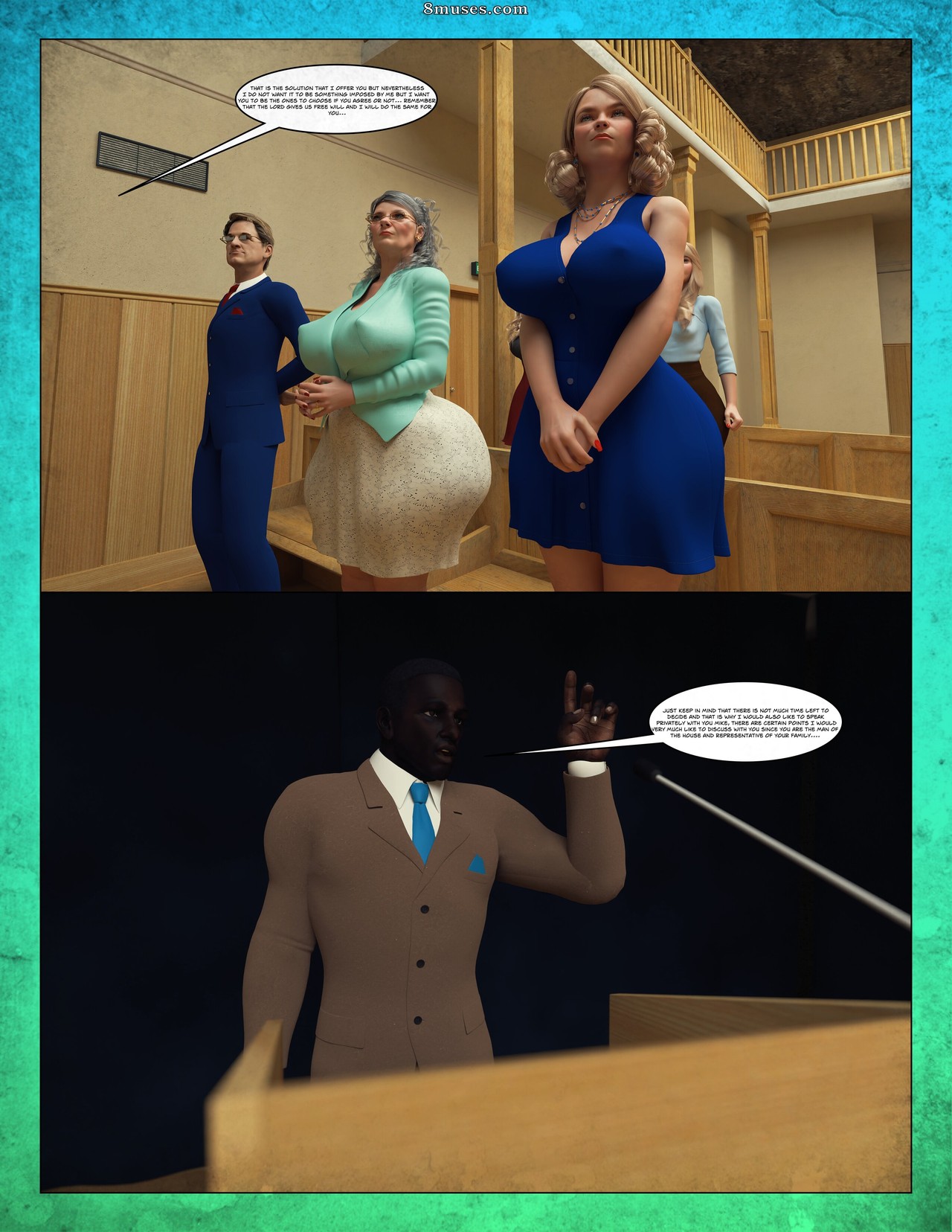 Moiarte Comics - Black Takeover - Tribal White Family - Page 3