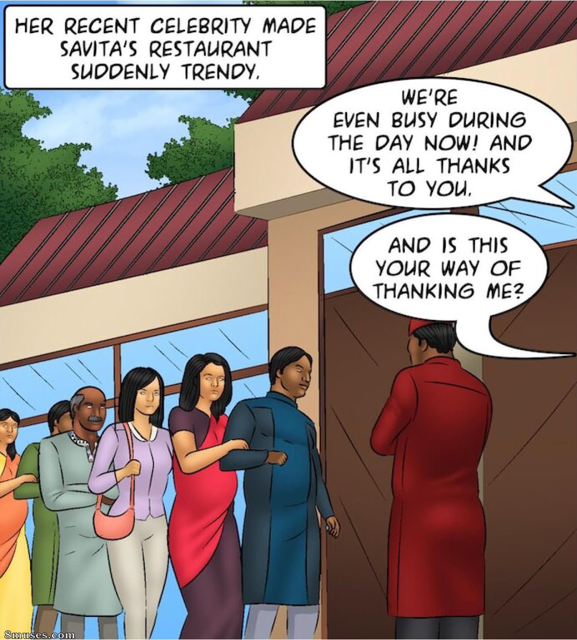 Kirtu.com Comics - Savita Bhabhi - Episode 106 - Caught Cheating - Page 2