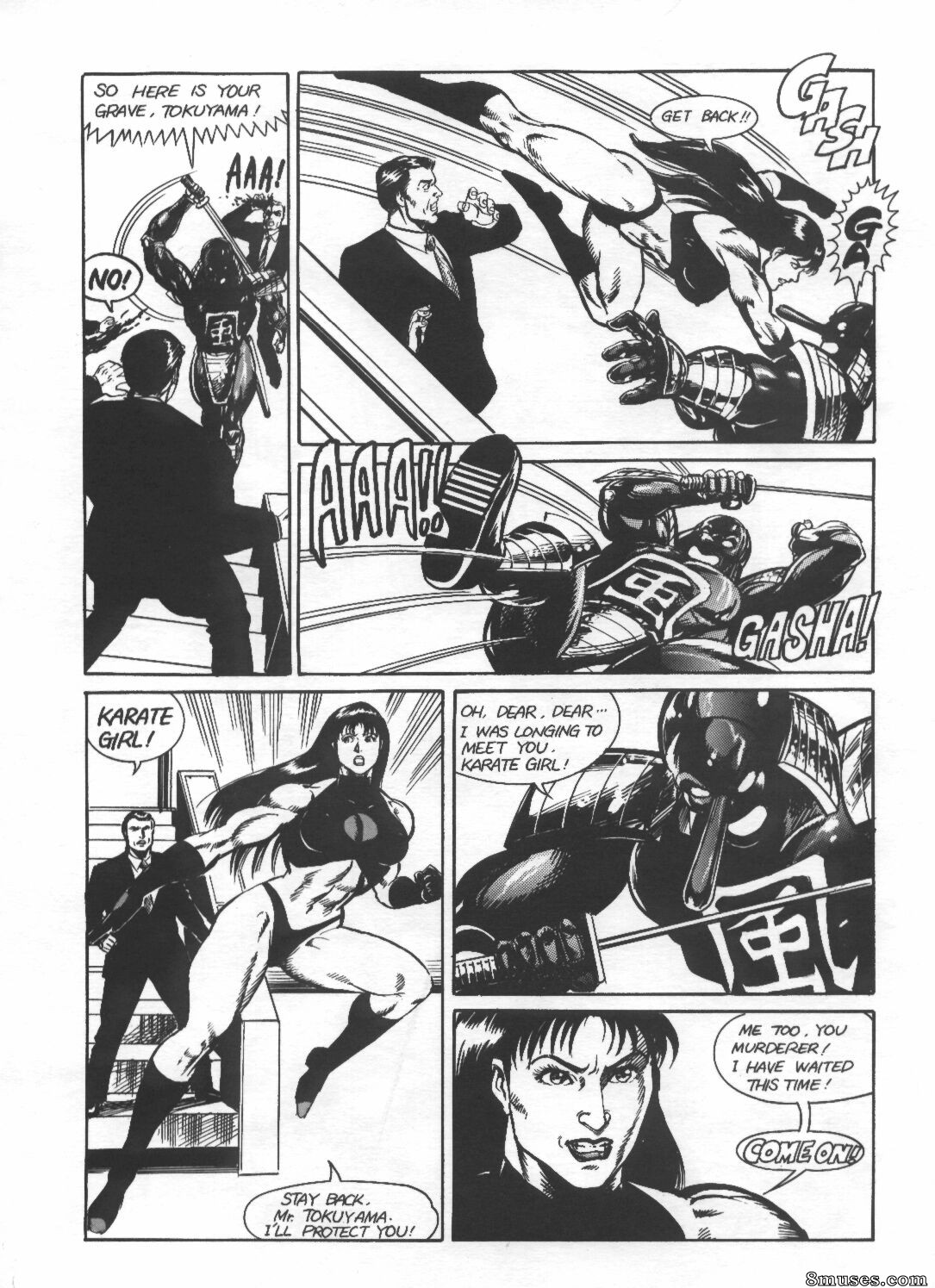 Romances gráficos - Garota de karatê - Página 9