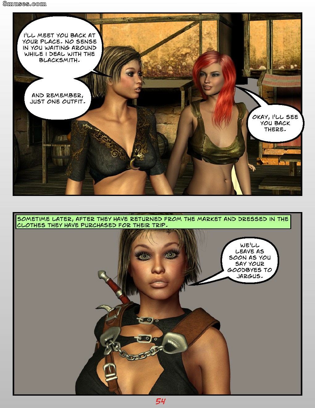 Digital Empress-Captain Trips Comics - Crônicas da imperatriz - Livro 17 - Retorno de uma imperatriz Parte 2 - Página 57