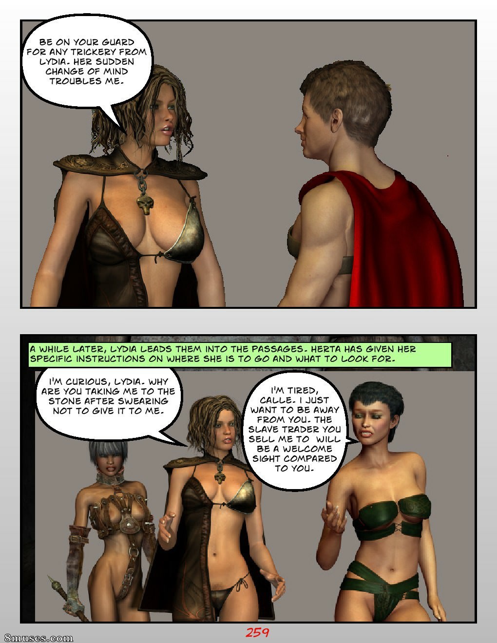 Digital Empress-Captain Trips Comics - Crônicas da imperatriz - Livro 17 - Retorno de uma imperatriz Parte 2 - Página 262