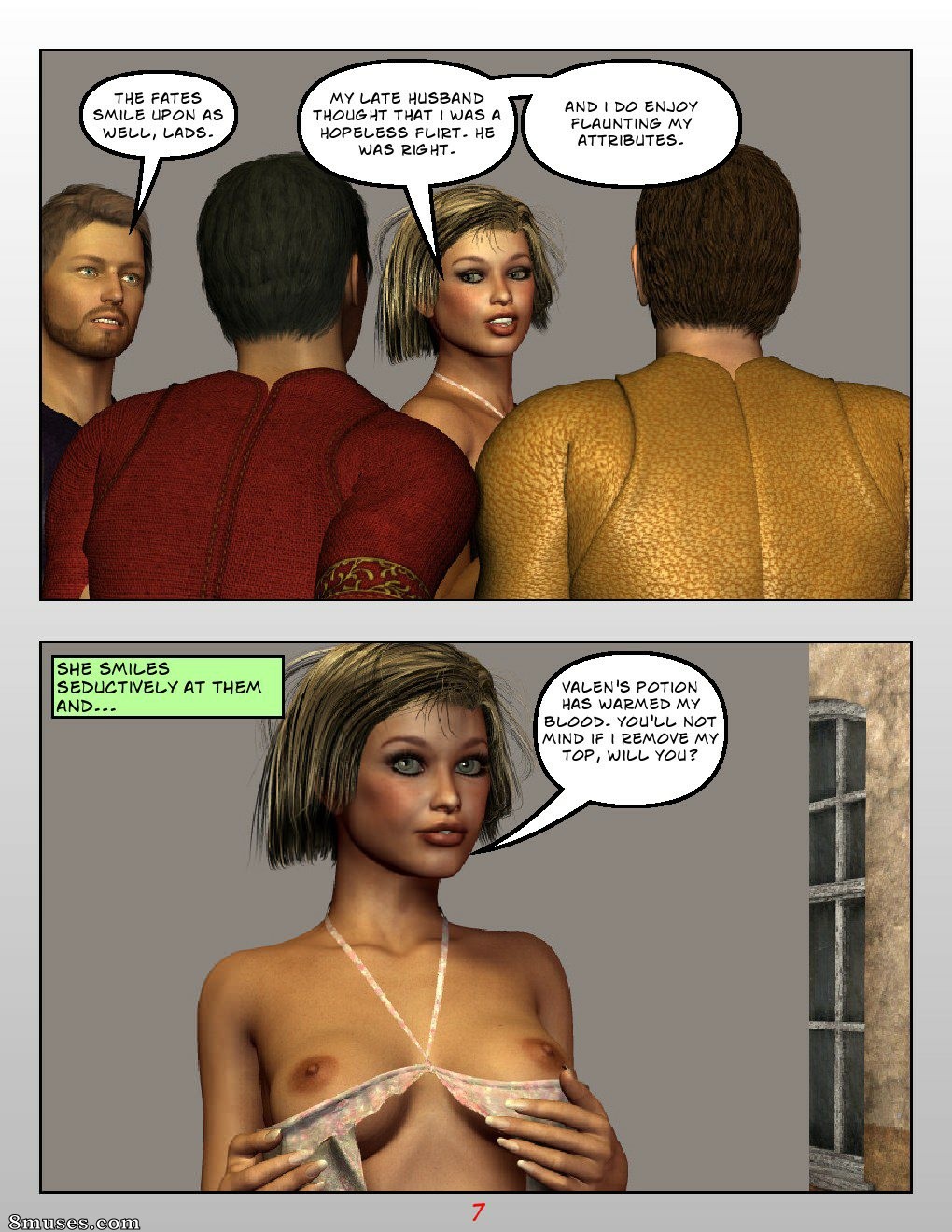 Digital Empress-Captain Trips Comics - Crônicas da imperatriz - Livro 17 - Retorno de uma imperatriz Parte 2 - Página 10