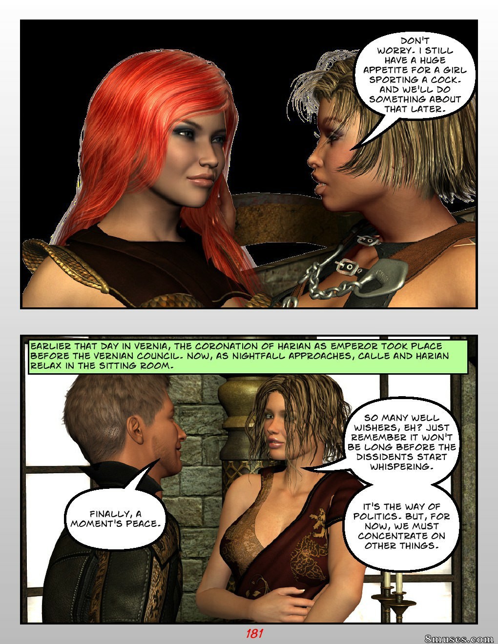 Digital Empress-Captain Trips Comics - Chroniques de l'impératrice - Livre 17 - Le retour d'une impératrice Partie 2 - Page 184