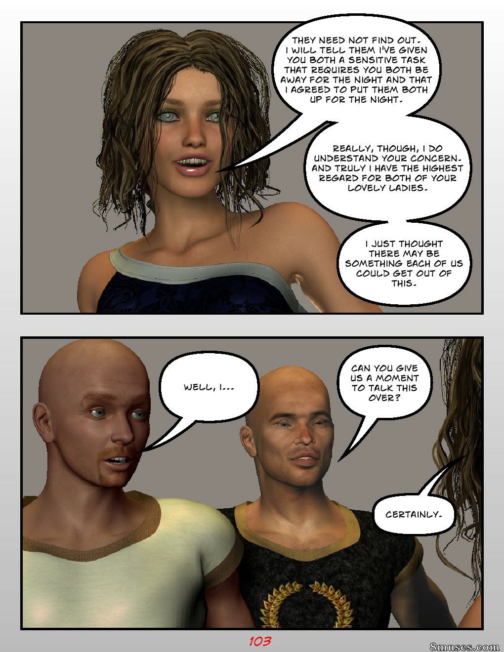Digital Empress-Captain Trips Comics - Chroniques de l'impératrice - Livre 17 - Le retour d'une impératrice Partie 2 - Page 106