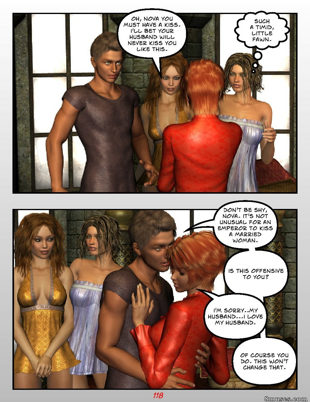 Digital Empress-Captain Trips Comics - Crônicas da imperatriz - Livro 17 - Retorno de uma imperatriz Parte 2 - Página 121