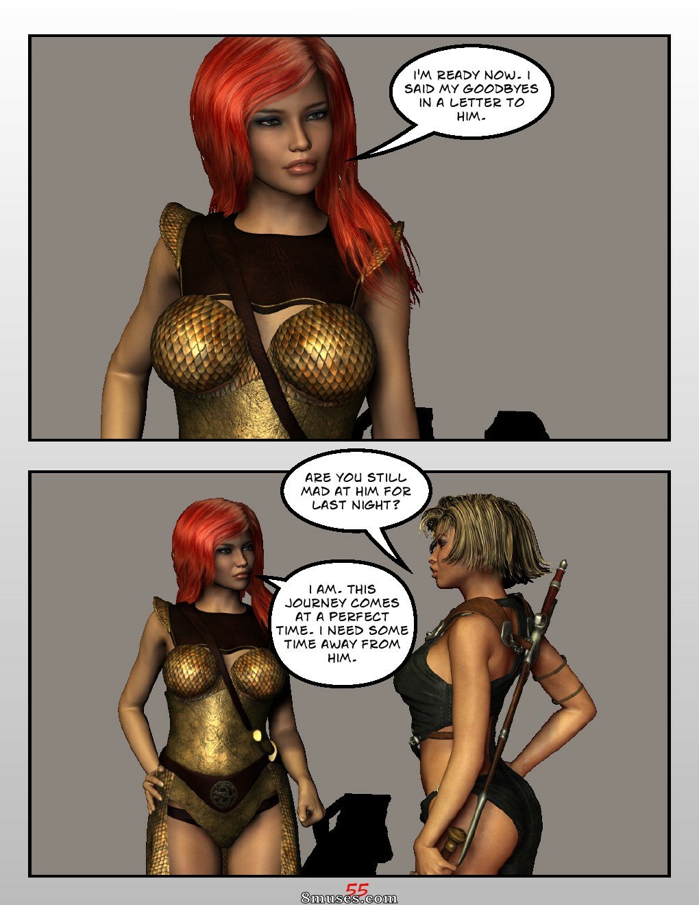 Digital Empress-Captain Trips Comics - Crônicas da imperatriz - Livro 17 - Retorno de uma imperatriz Parte 2 - Página 58
