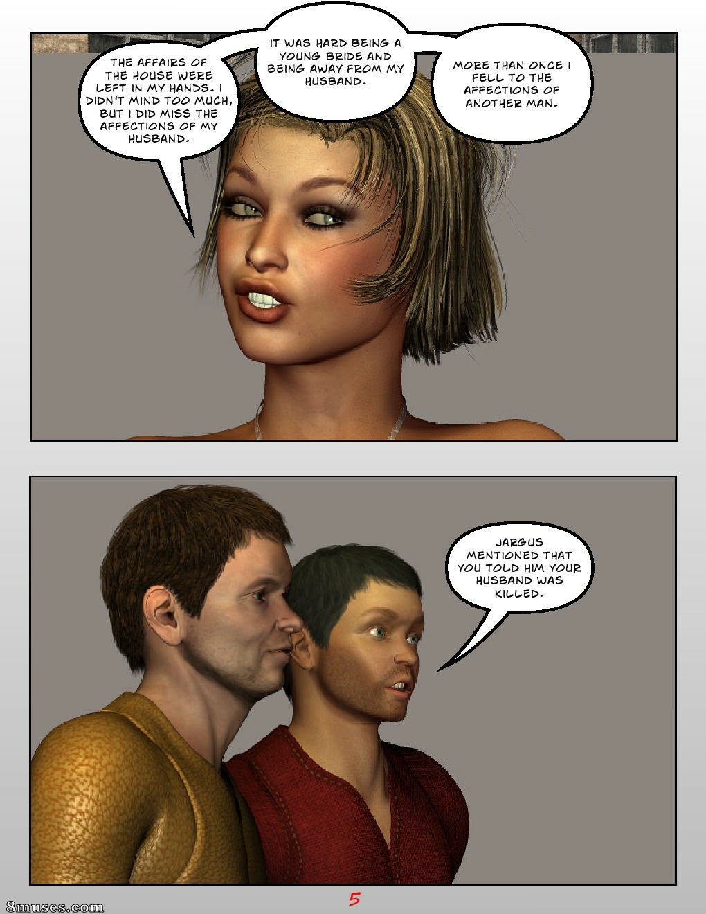 Digital Empress-Captain Trips Comics - Crônicas da imperatriz - Livro 17 - Retorno de uma imperatriz Parte 2 - Página 8