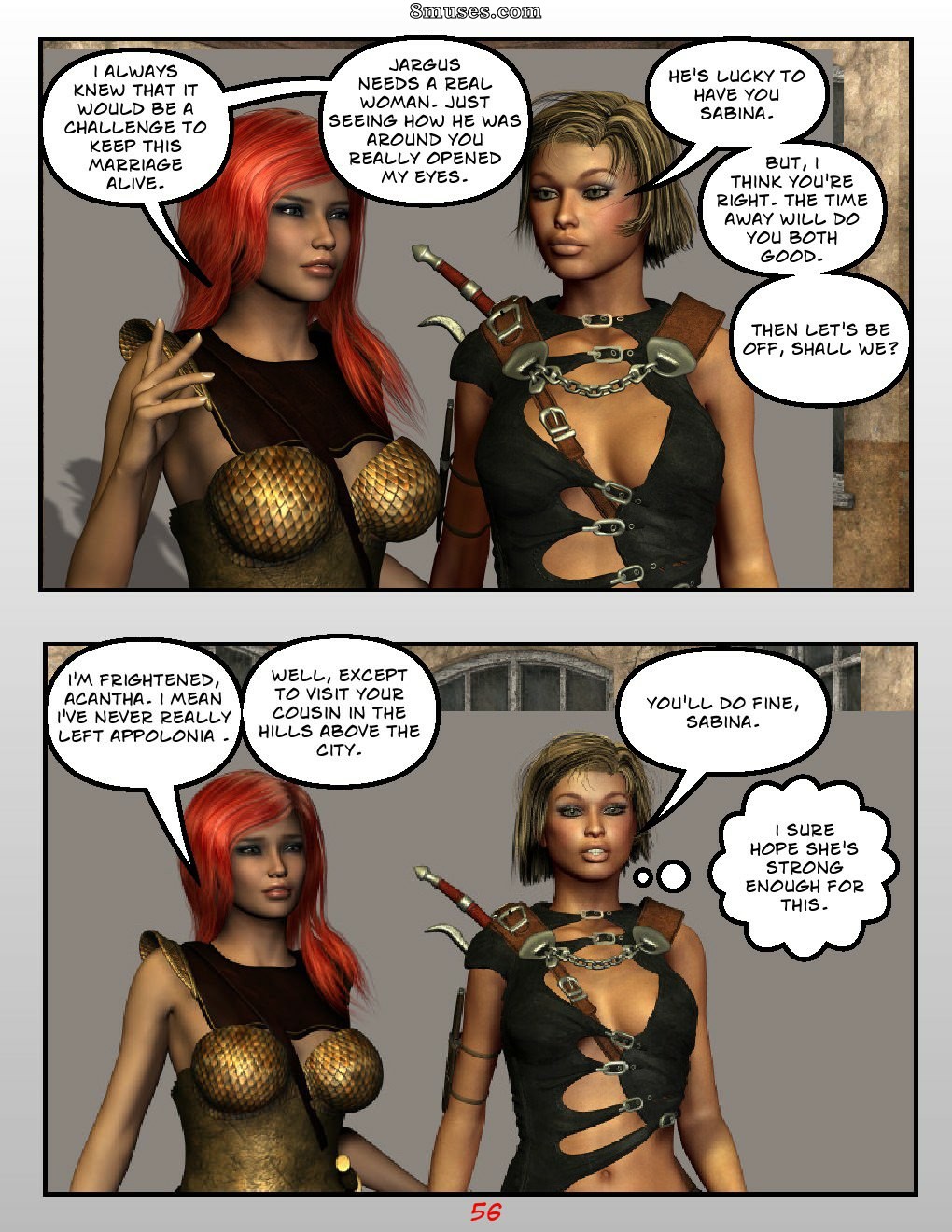 Digital Empress-Captain Trips Comics - Chroniques de l'impératrice - Livre 17 - Le retour d'une impératrice Partie 2 - Page 59