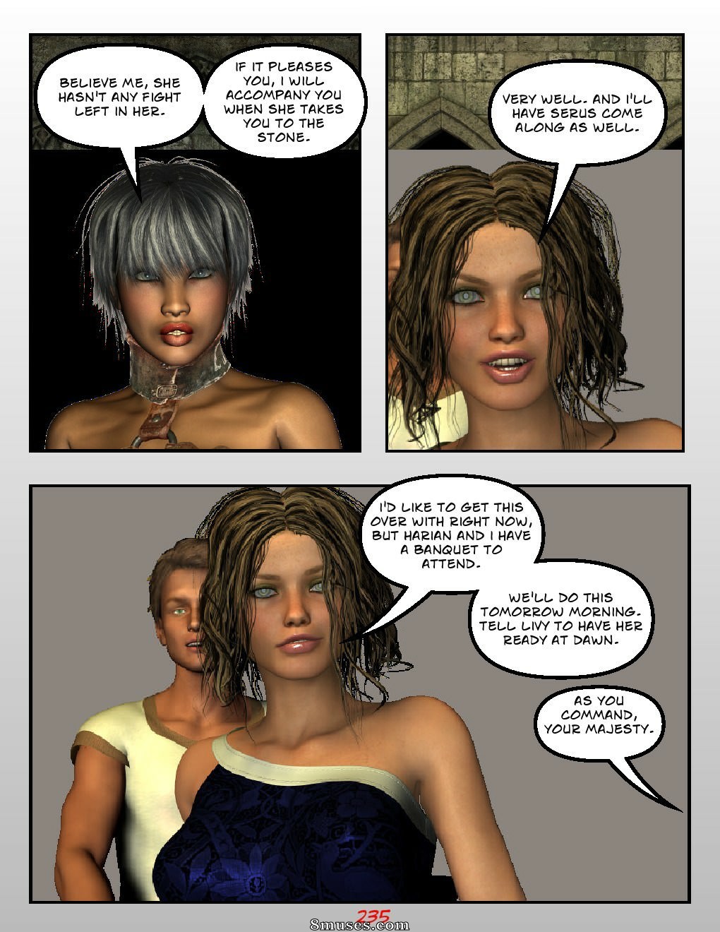 Digital Empress-Captain Trips Comics - Chroniques de l'impératrice - Livre 17 - Le retour d'une impératrice Partie 2 - Page 238