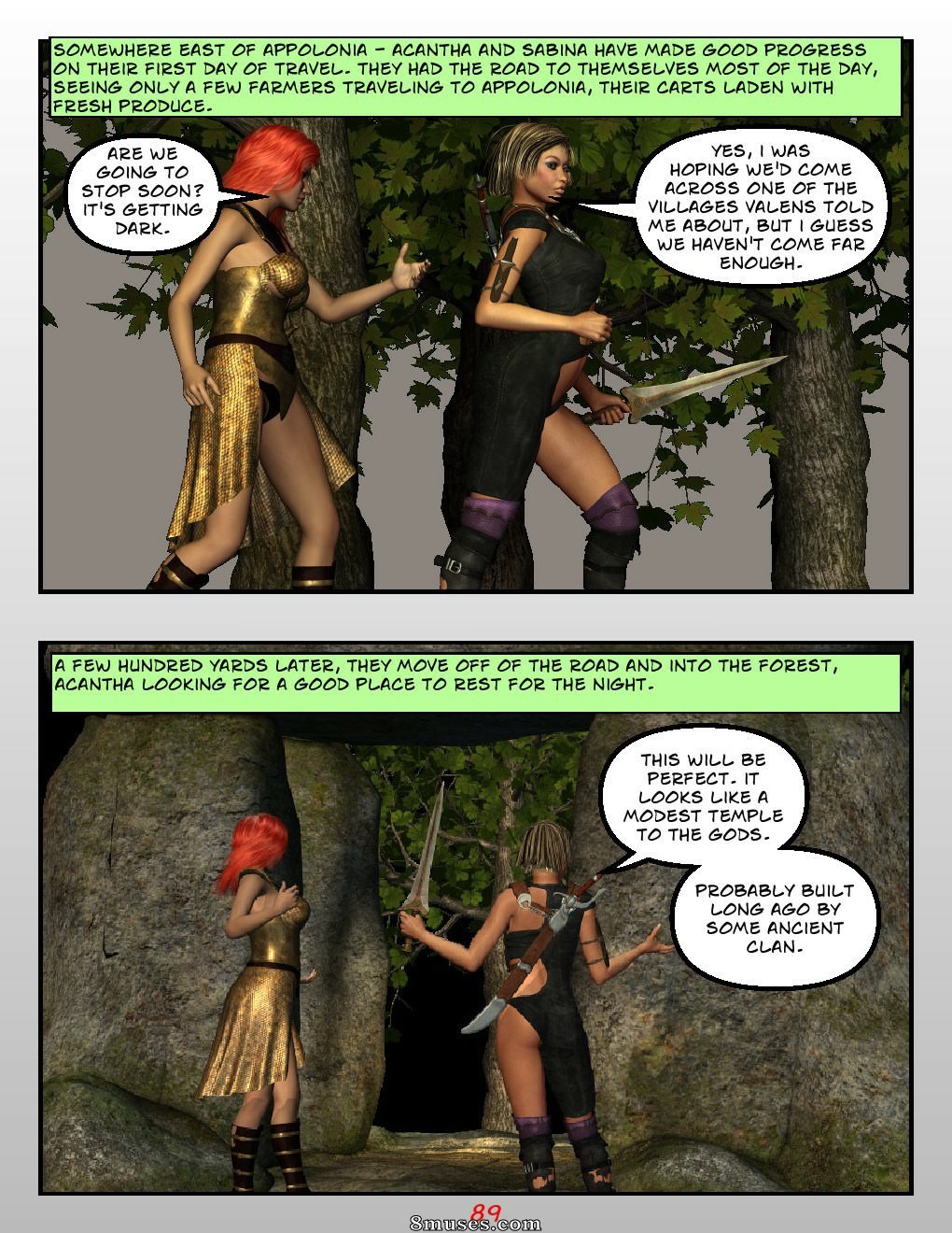 Digital Empress-Captain Trips Comics - Chroniques de l'impératrice - Livre 17 - Le retour d'une impératrice Partie 2 - Page 92