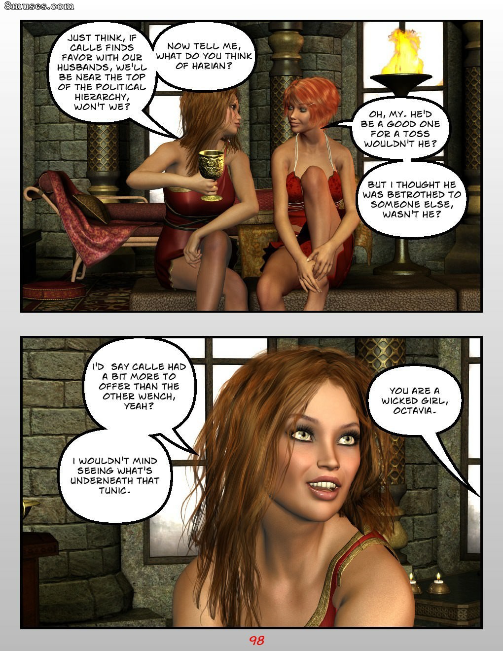 Digital Empress-Captain Trips Comics - Chroniques de l'impératrice - Livre 17 - Le retour d'une impératrice Partie 2 - Page 101