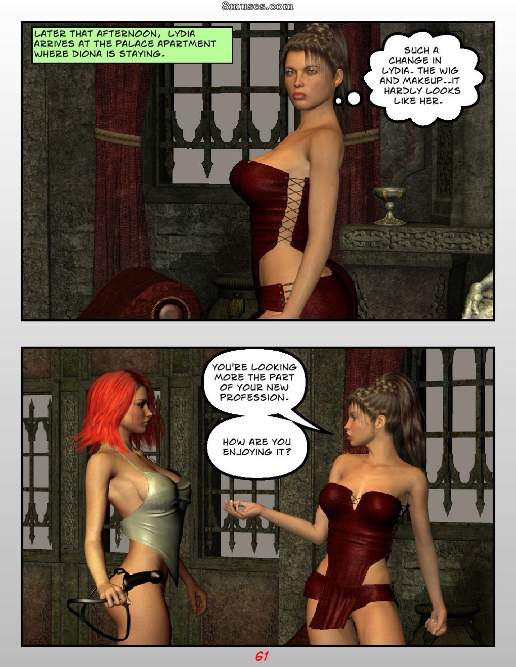 Digital Empress-Captain Trips Comics - Crônicas da imperatriz - Livro 17 - Retorno de uma imperatriz Parte 2 - Página 64