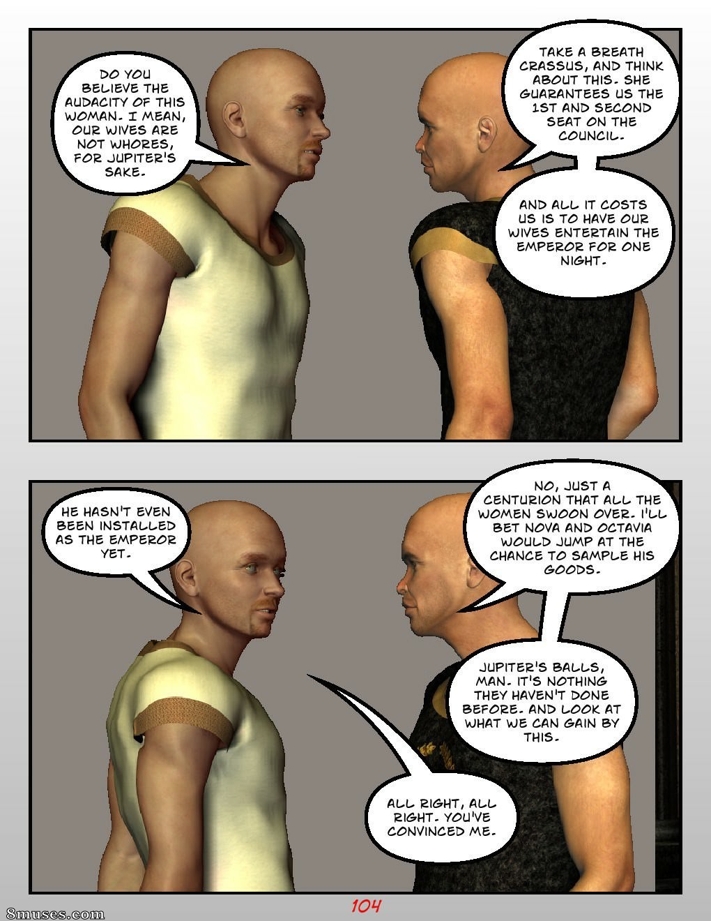 Digital Empress-Captain Trips Comics - Crônicas da imperatriz - Livro 17 - Retorno de uma imperatriz Parte 2 - Página 107