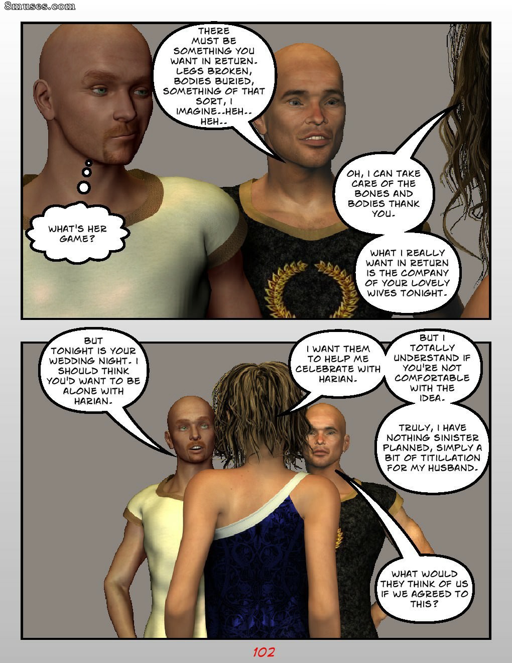 Digital Empress-Captain Trips Comics - Chroniques de l'impératrice - Livre 17 - Le retour d'une impératrice Partie 2 - Page 105