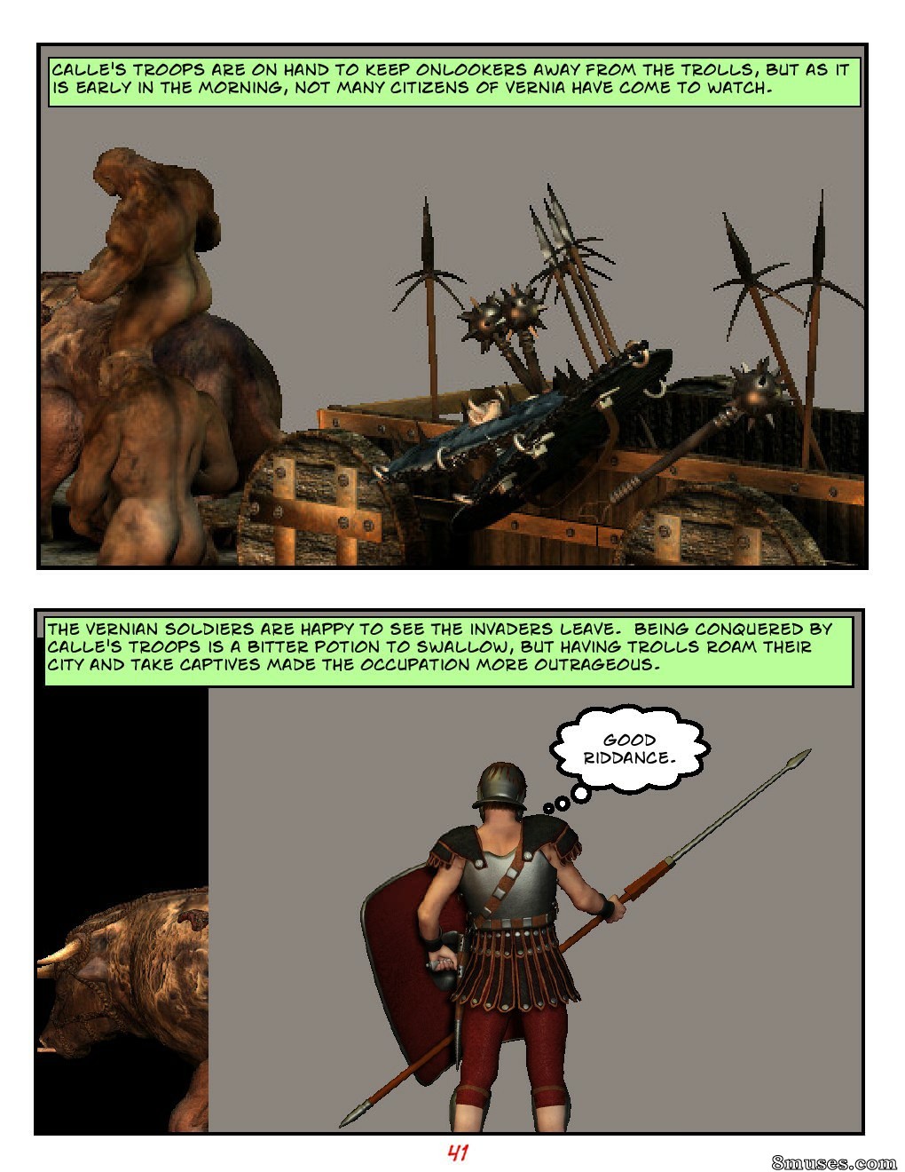 Digital Empress-Captain Trips Comics - Chroniques de l'impératrice - Livre 17 - Le retour d'une impératrice Partie 2 - Page 44