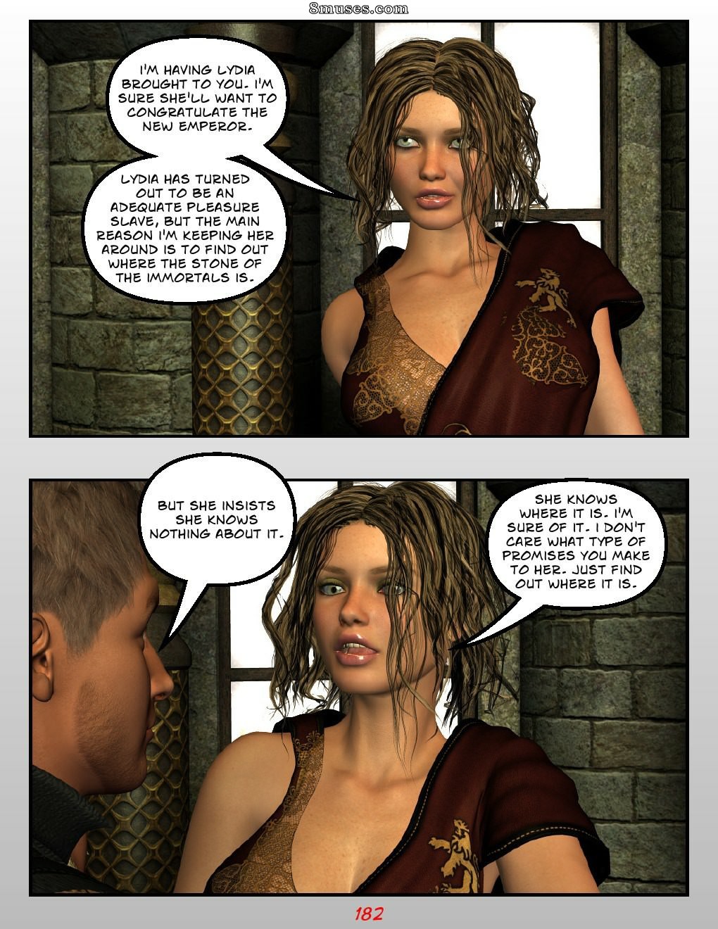 Digital Empress-Captain Trips Comics - Chroniques de l'impératrice - Livre 17 - Le retour d'une impératrice Partie 2 - Page 185