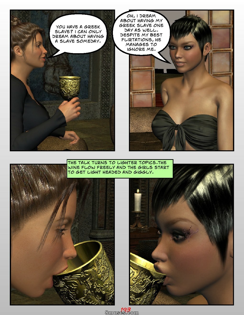 Digital Empress-Captain Trips Comics - Crônicas da imperatriz - Livro 17 - Retorno de uma imperatriz Parte 2 - Página 196