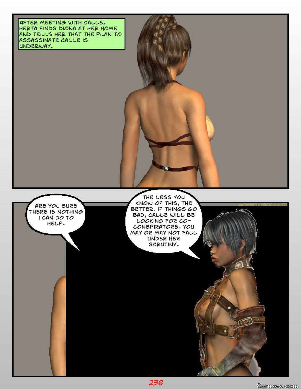 Digital Empress-Captain Trips Comics - Chroniques de l'impératrice - Livre 17 - Le retour d'une impératrice Partie 2 - Page 239
