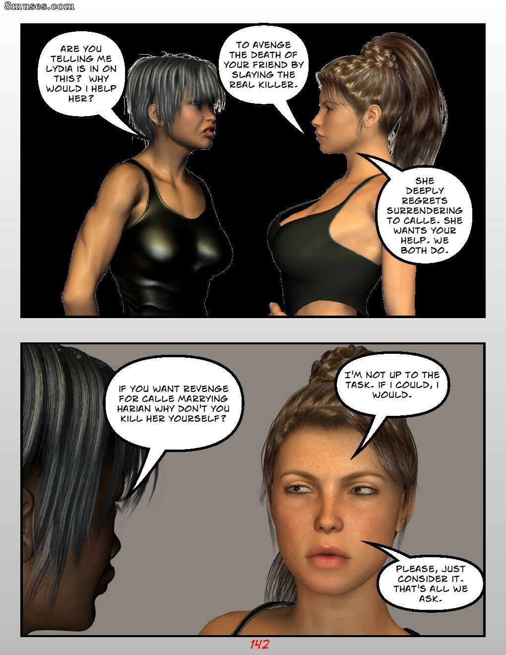 Digital Empress-Captain Trips Comics - Crônicas da imperatriz - Livro 17 - Retorno de uma imperatriz Parte 2 - Página 145