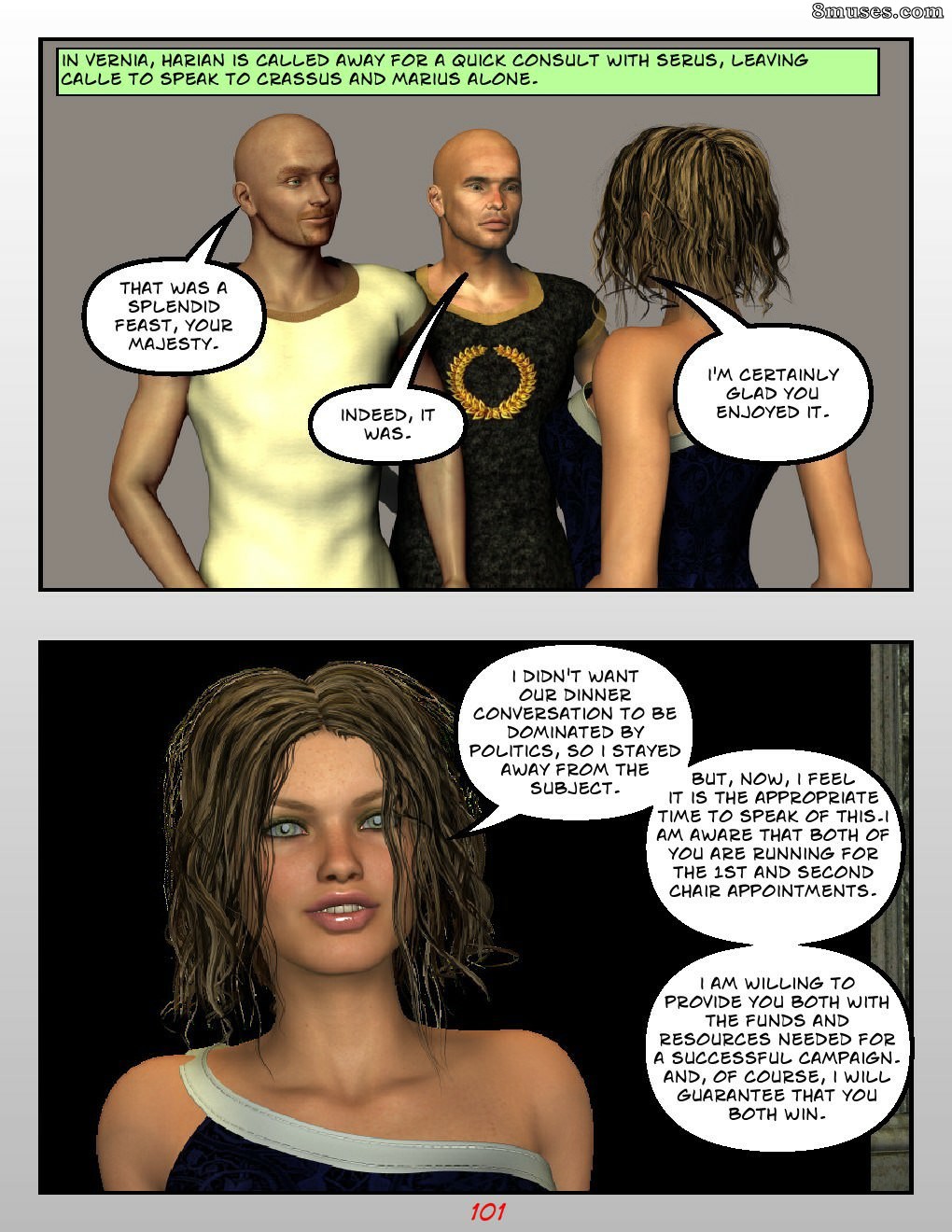 Digital Empress-Captain Trips Comics - Chroniques de l'impératrice - Livre 17 - Le retour d'une impératrice Partie 2 - Page 104