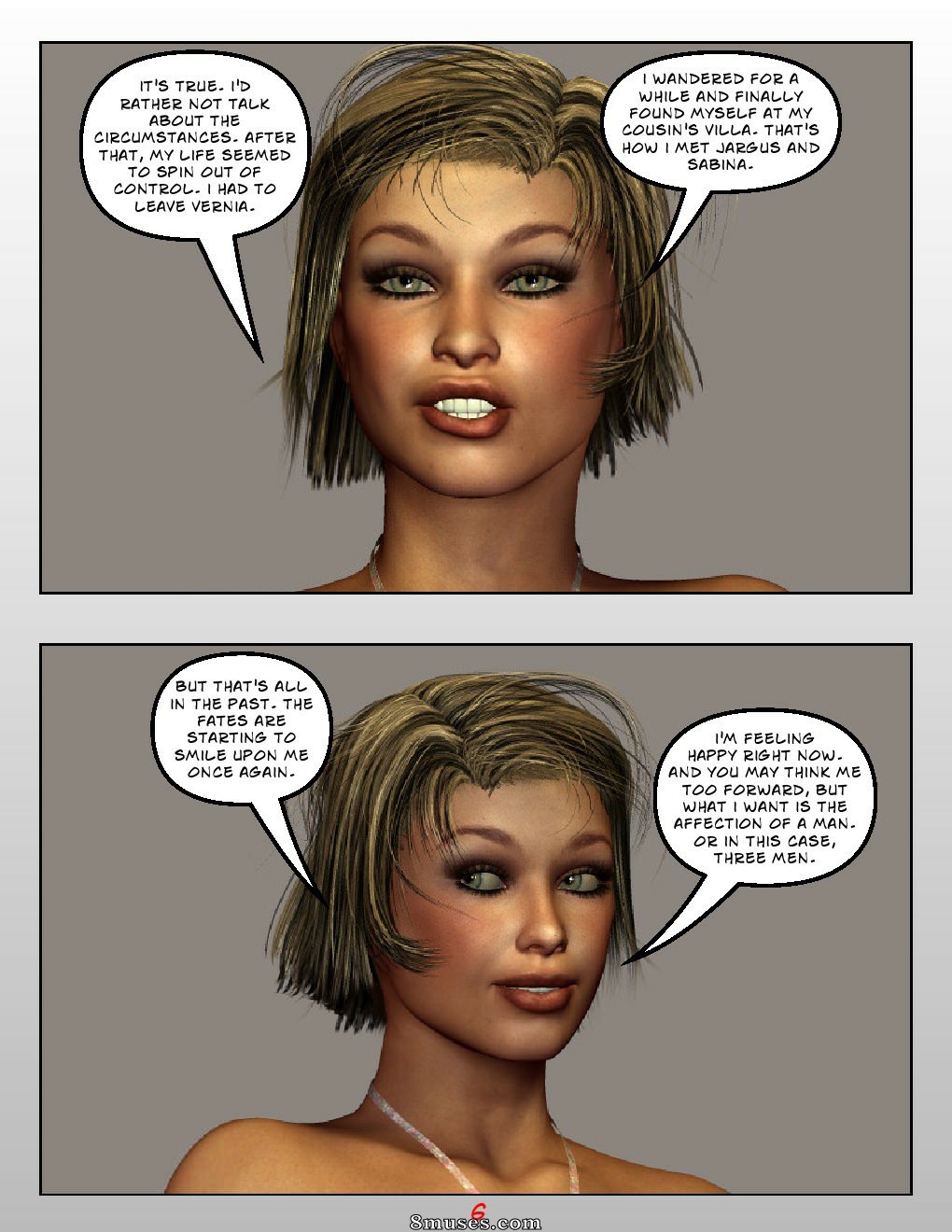 Digital Empress-Captain Trips Comics - Crônicas da imperatriz - Livro 17 - Retorno de uma imperatriz Parte 2 - Página 9